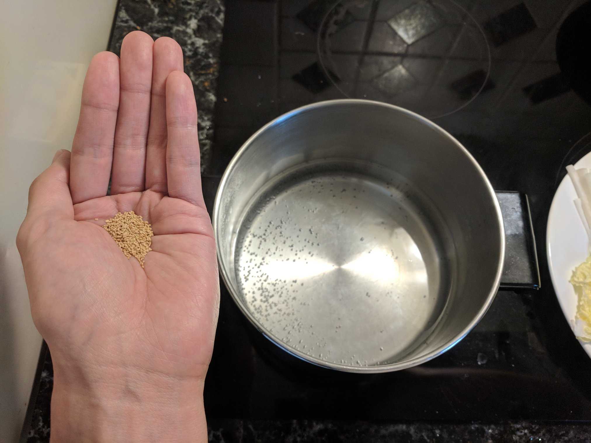 About this much dashi
