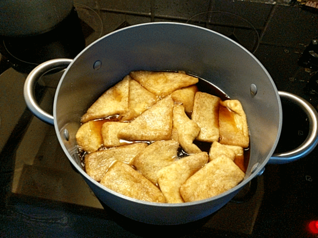 Simmering.